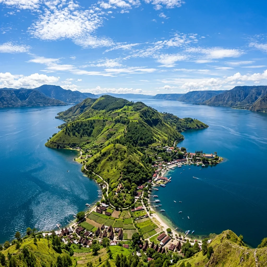 10 Spot Foto Instagramable di Danau Toba